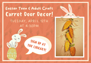 Easter Adult Craft @ Custer County Library