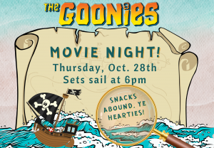 Goonies Movie Night! @ Custer County Library